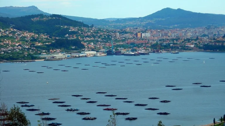 Un marinero muere ahogado en la ría de Vigo tras el choque de su embarcación contra unas bateas mejilloneras
