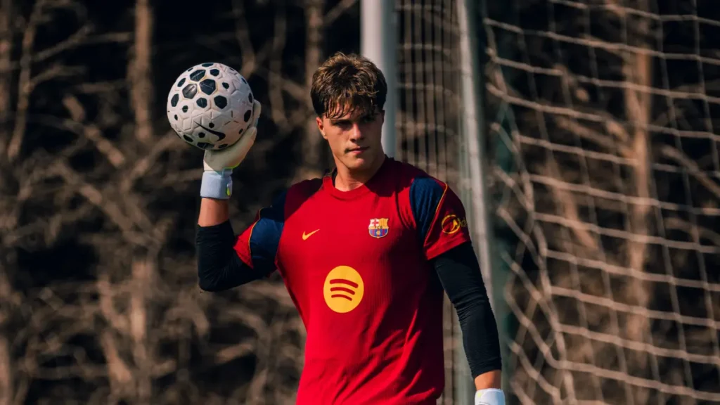 Iker Rodríguez, el portero que obliga al Barça a repensar su modelo de tercer guardameta