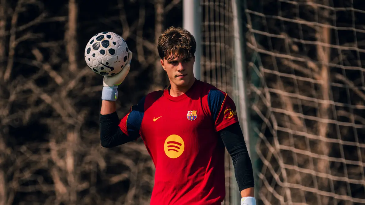 Iker Rodríguez, el portero que obliga al Barça a repensar su modelo de tercer guardameta
