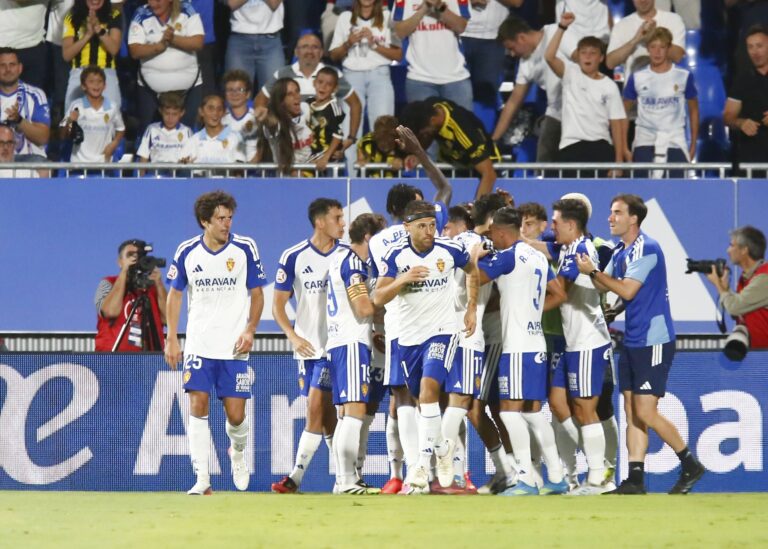 El Real Zaragoza encadena tres victorias consecutivas por primera vez en diez meses