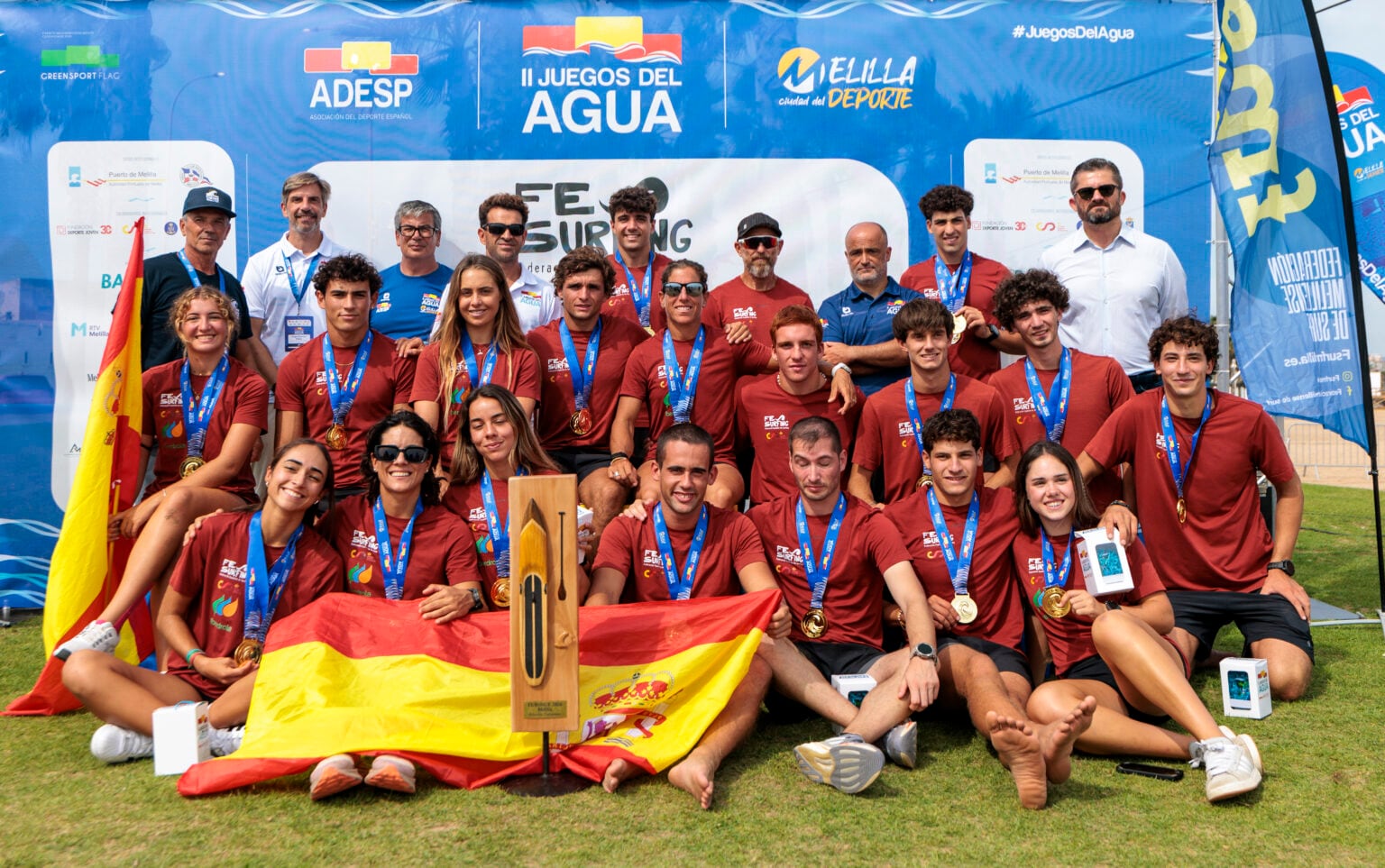 España revalida en Melilla su dominio europeo del Stand Up Paddle